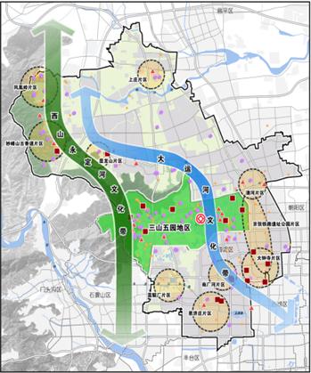 海淀区域划分图,海淀学区五大区域