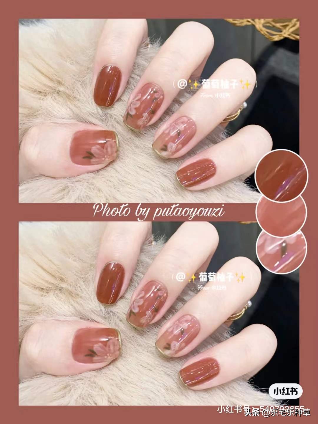 美到惊艳的红色美甲,美到窒息的美甲款式图