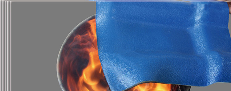 仿古瓦树脂瓦防火吗,树脂瓦可以防燃烧吗