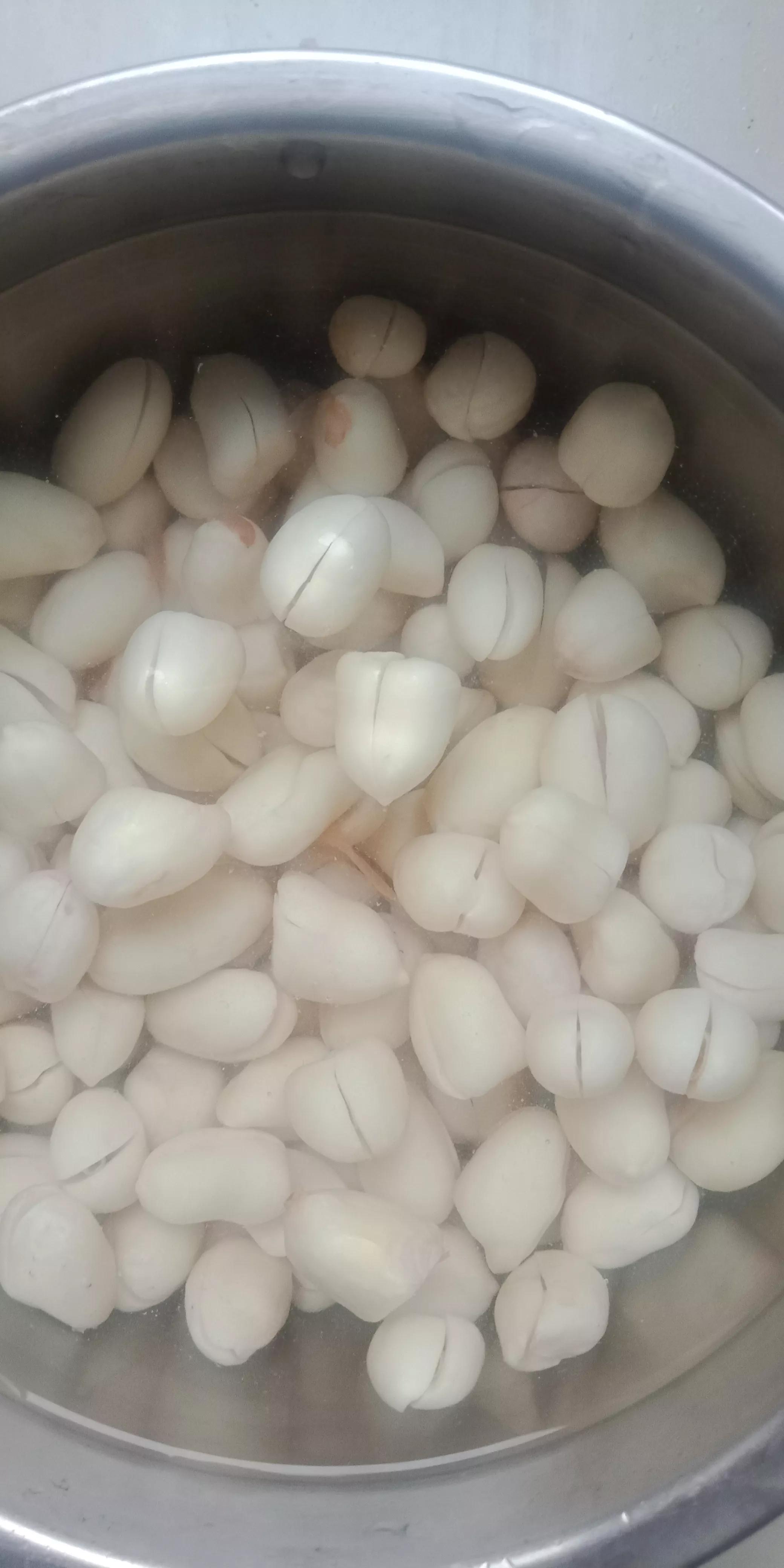 炖菜一定要定个闹钟，今天又把花生米给炖糊了