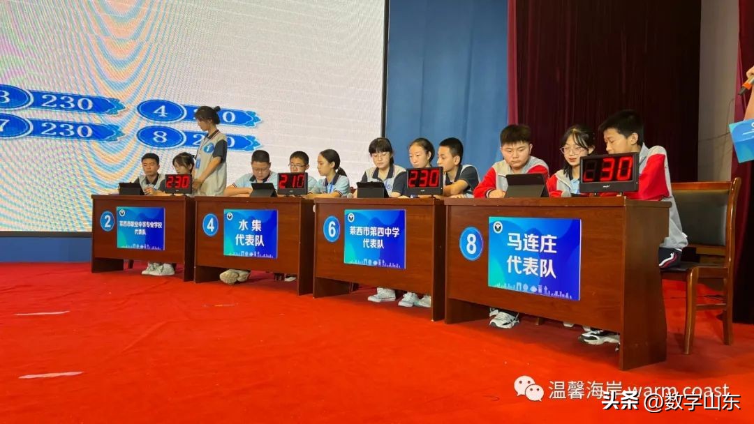 2022年莱西市第一届青少年禁毒知识竞赛圆满举办