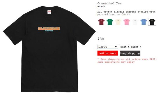 supreme最流行款,supreme新款服装