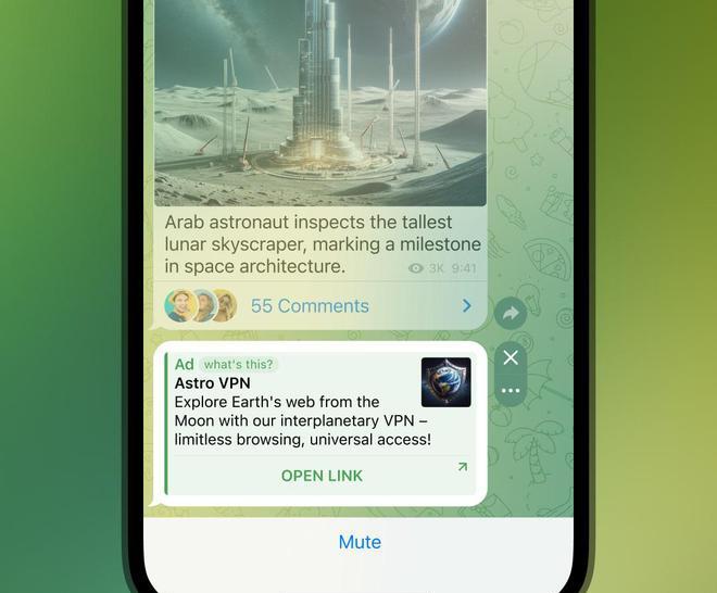 Telegram频道主翻身啦！50%广告收入分成，你get到了吗？