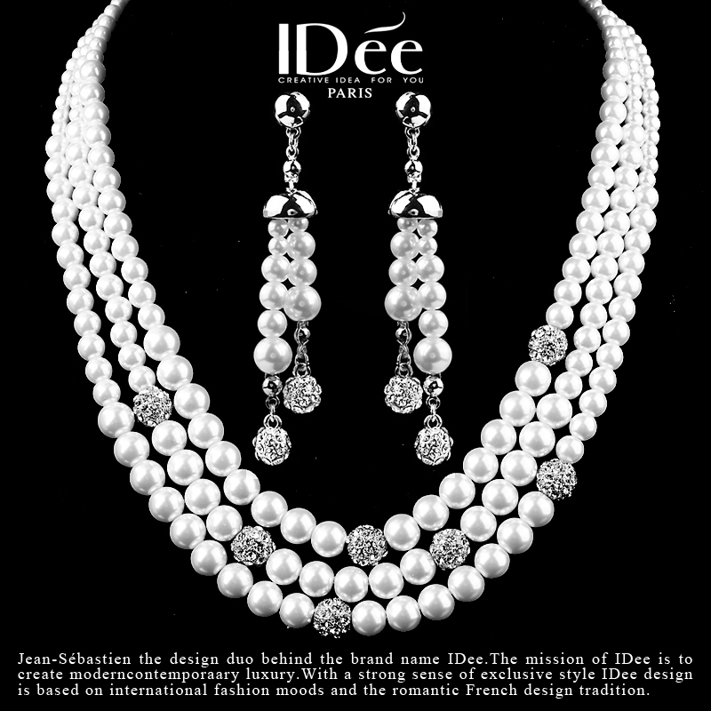 珍惜你我，爱意永恒——法国IDee珍珠套装浪漫结婚季饰品