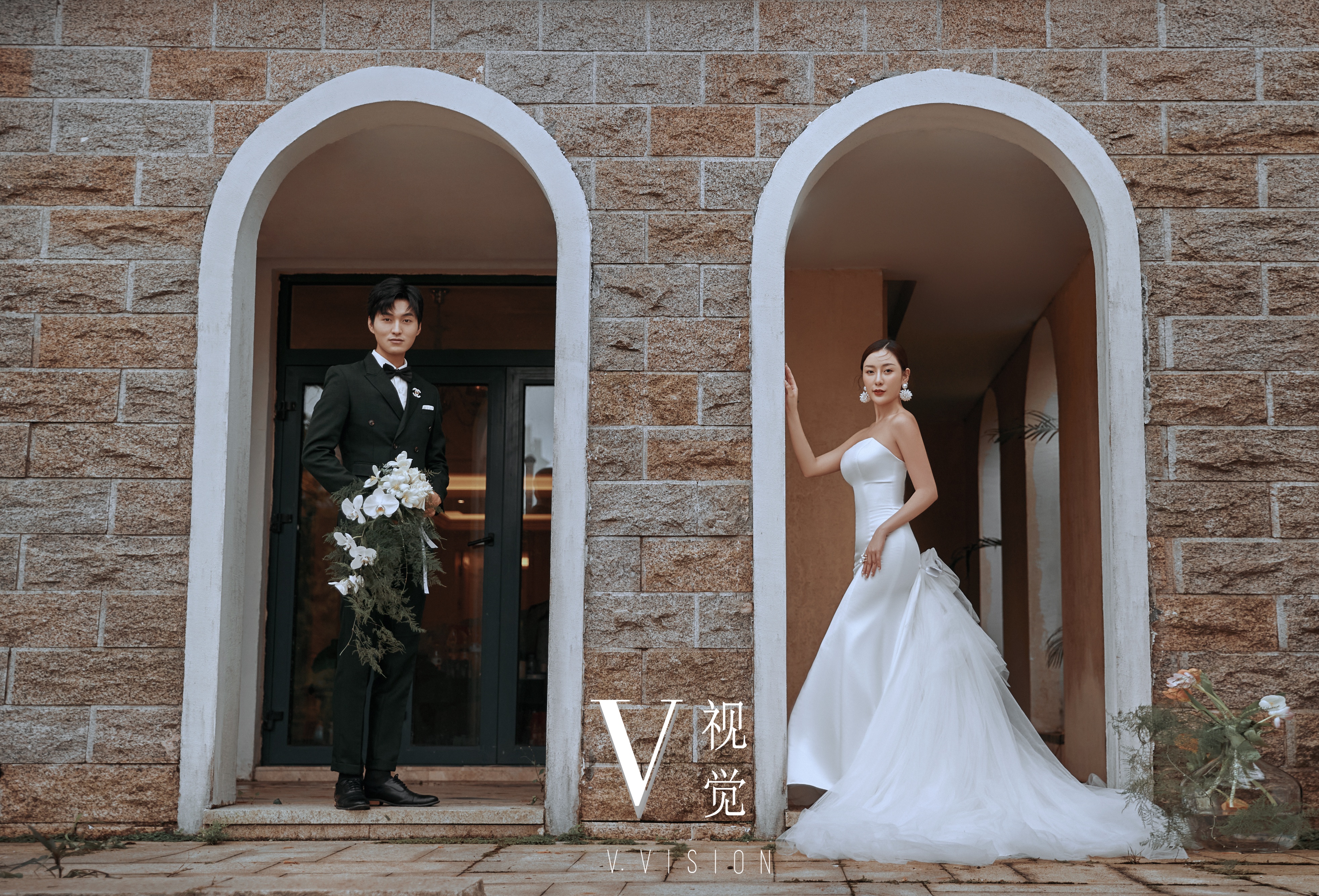 电影风格的婚纱照怎么拍,被闺蜜赞爆的法式优雅婚纱照