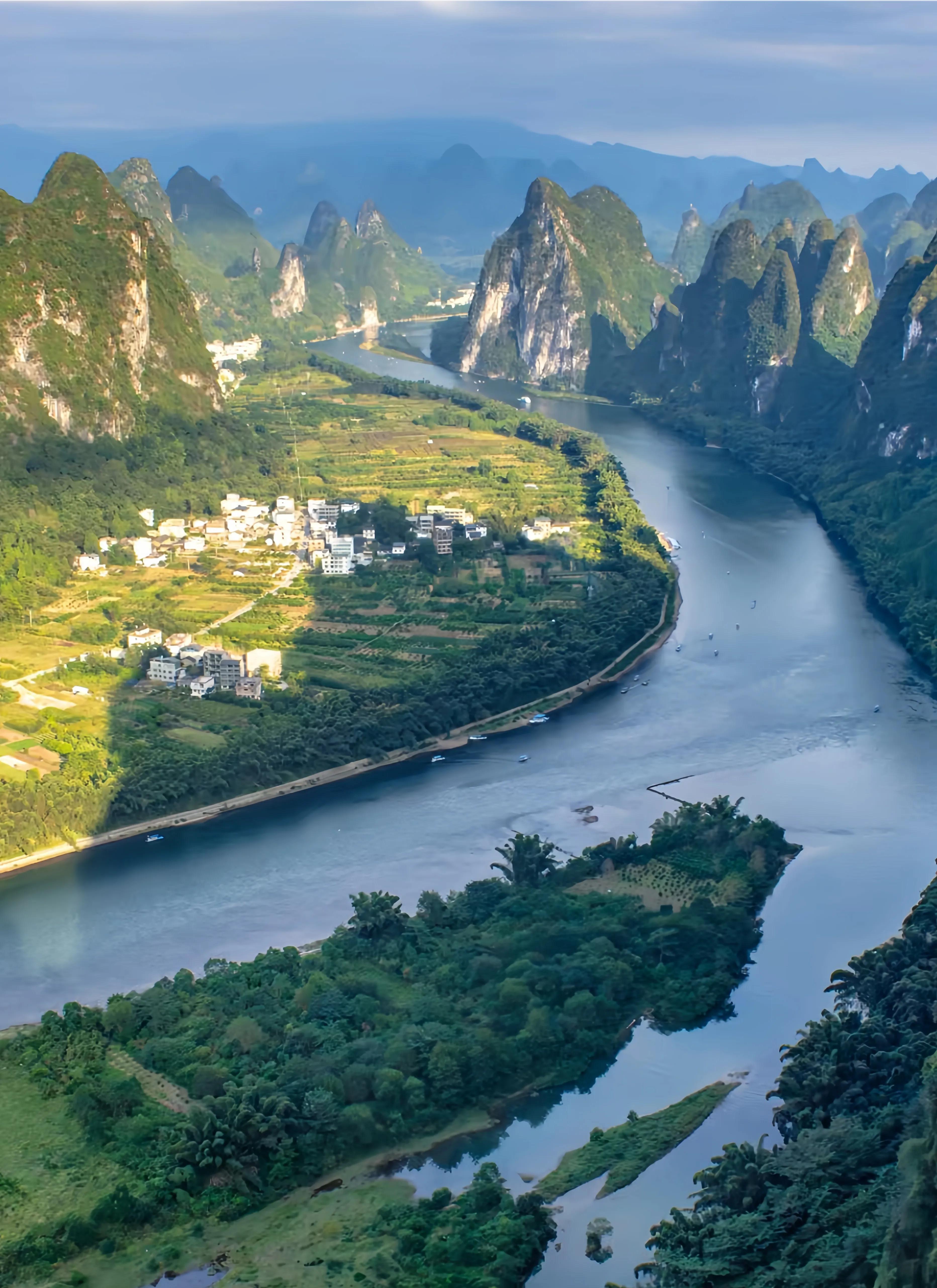 广州出发贺州阳朔三天游攻略,广州阳朔自驾游攻略图