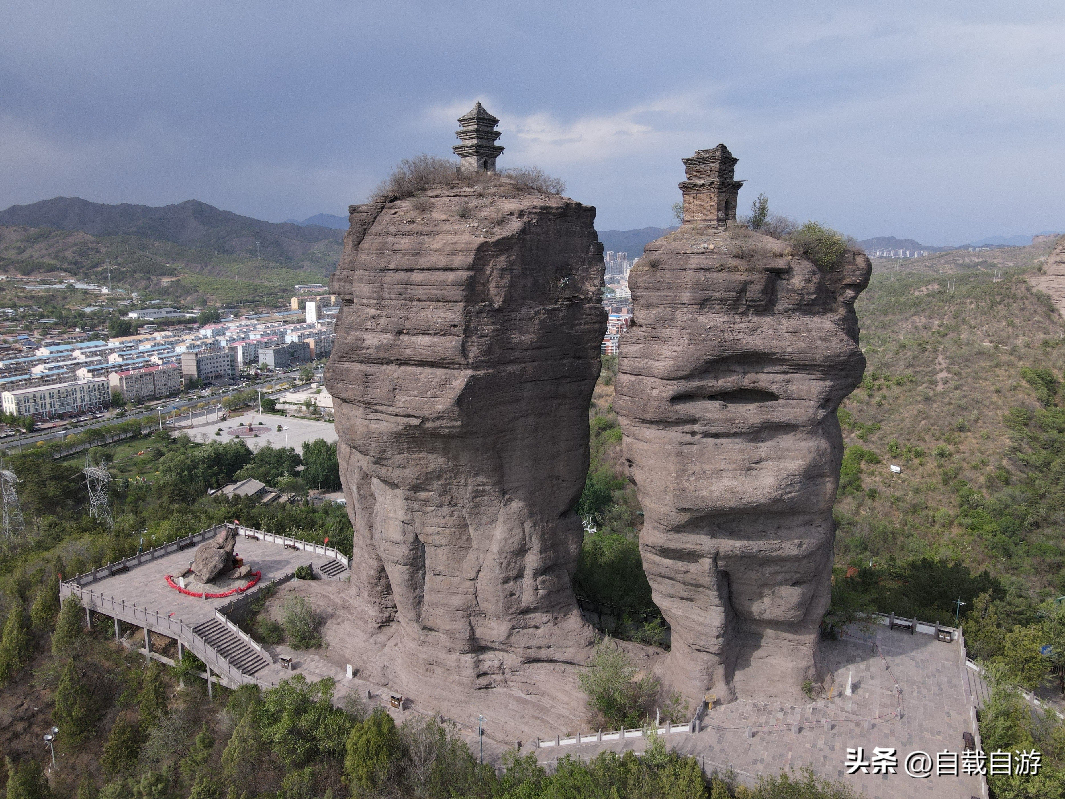 承德双塔山风景,承德市双塔山美景动态图