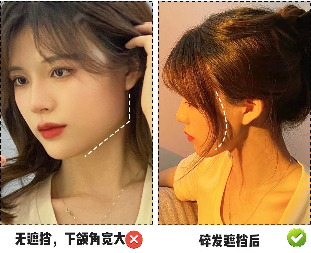 剪完刘海后你不知道你有多好看,什么刘海不用剪就好看