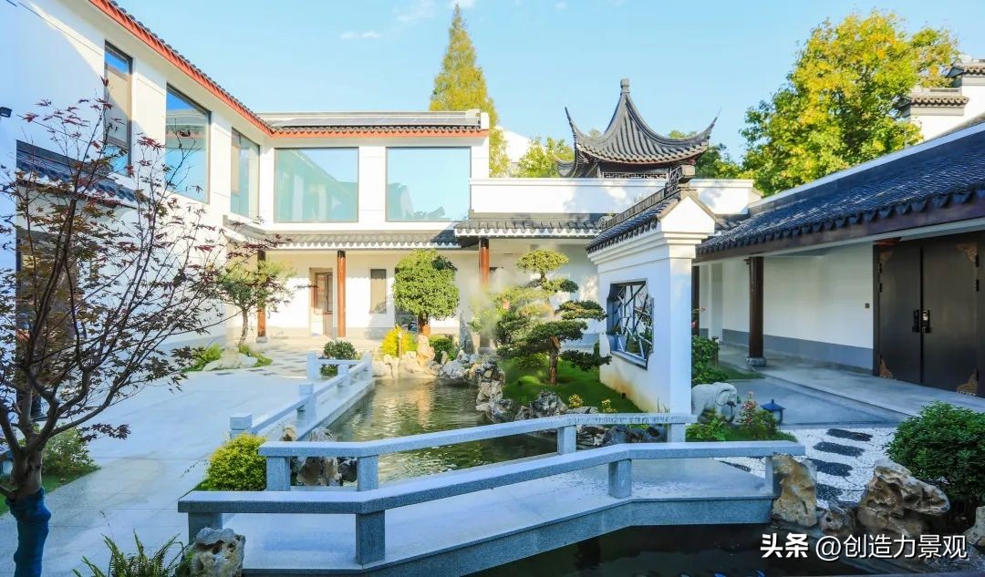 简单大气庭院鱼池设计,庭院设计鱼池的最佳方法