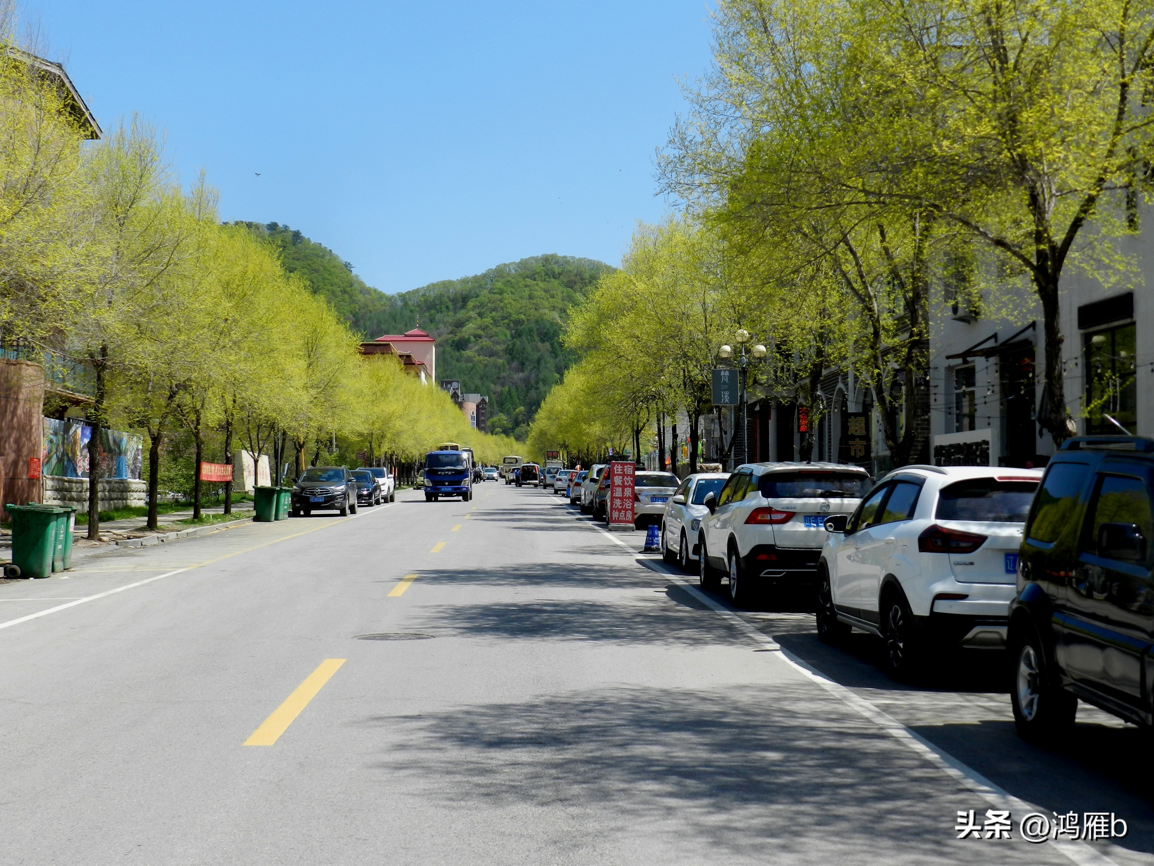 本溪汤沟风景区视频,来到本溪汤沟一步一景的感觉