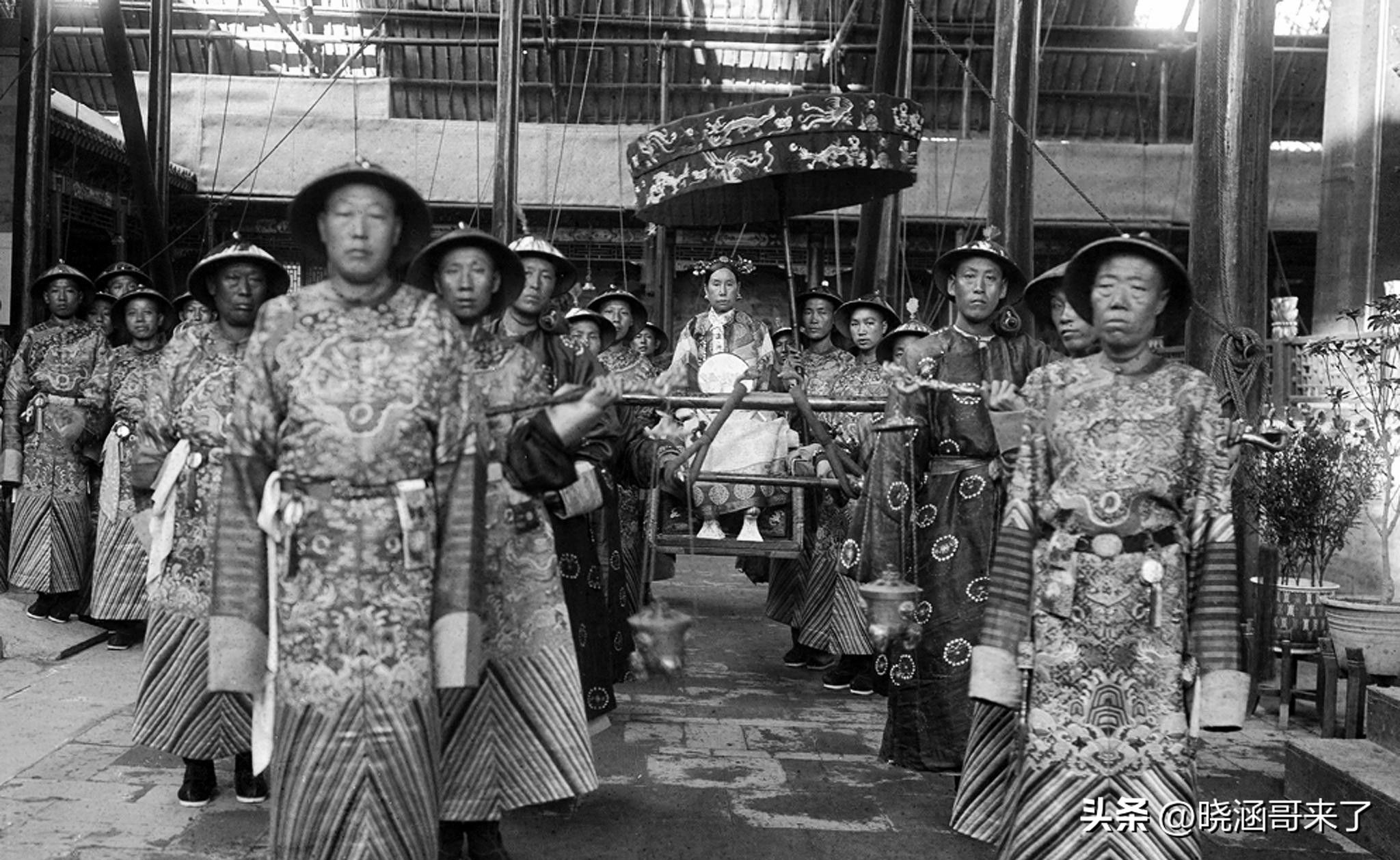 慈禧西逃时的真实照片,慈禧和光绪西逃哪一年