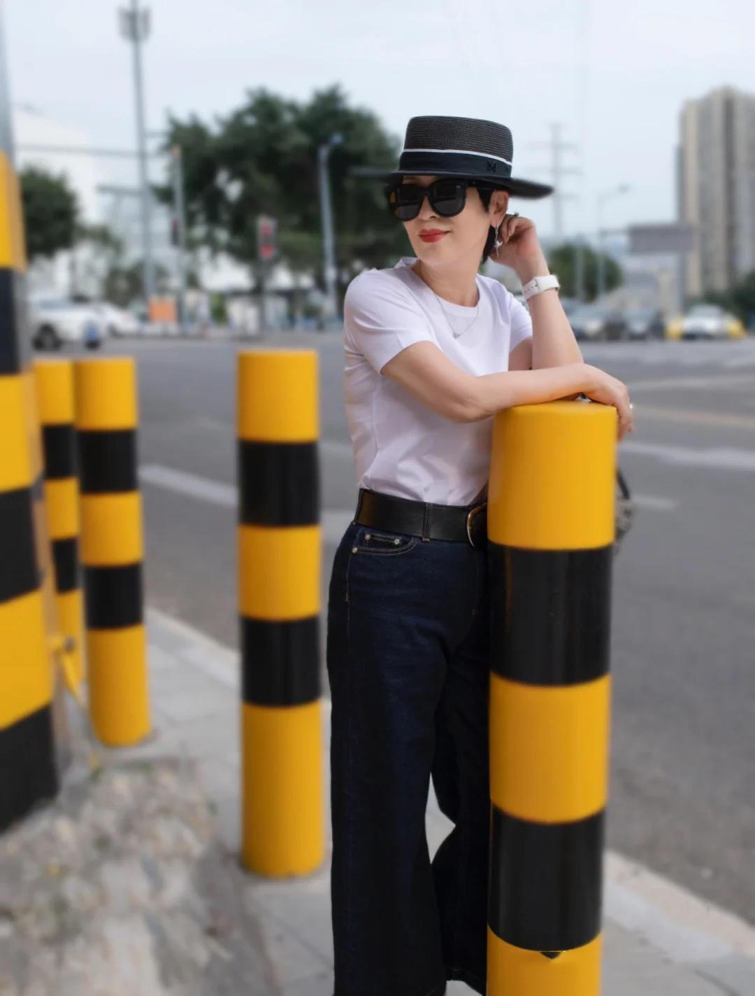 戴帽子女士好看时尚,戴帽子气质女人