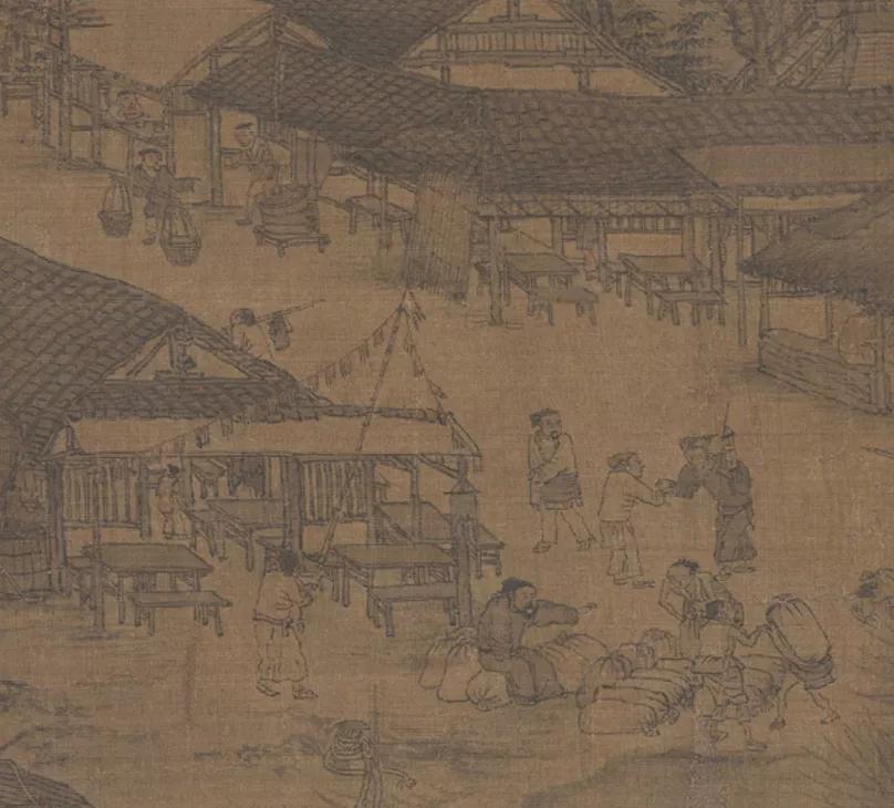 清明上河图细节图详解,清明上河图有趣细节