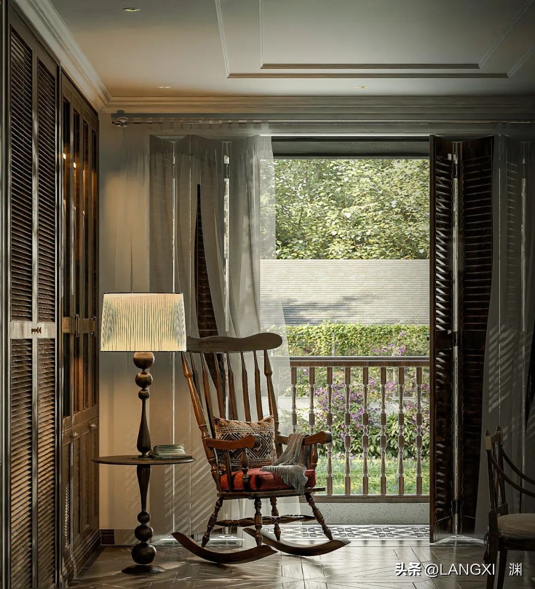 南洋复古风效果图设计元素,复古风的设计太有年代感了