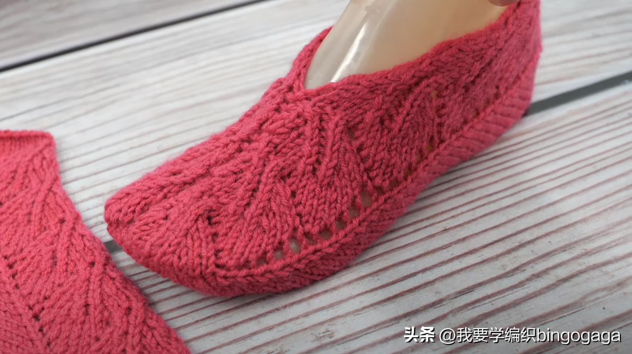 成人织鞋袜教程,一步一步教新手织袜子鞋袜