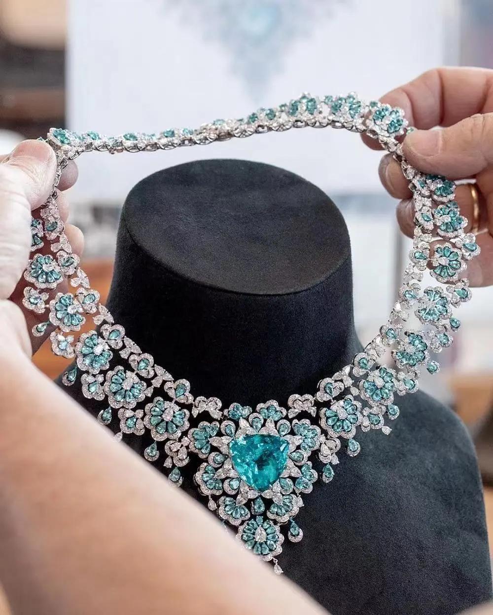 尼日利亚产帕拉伊巴碧玺,碧玺爱马仕帕拉伊巴