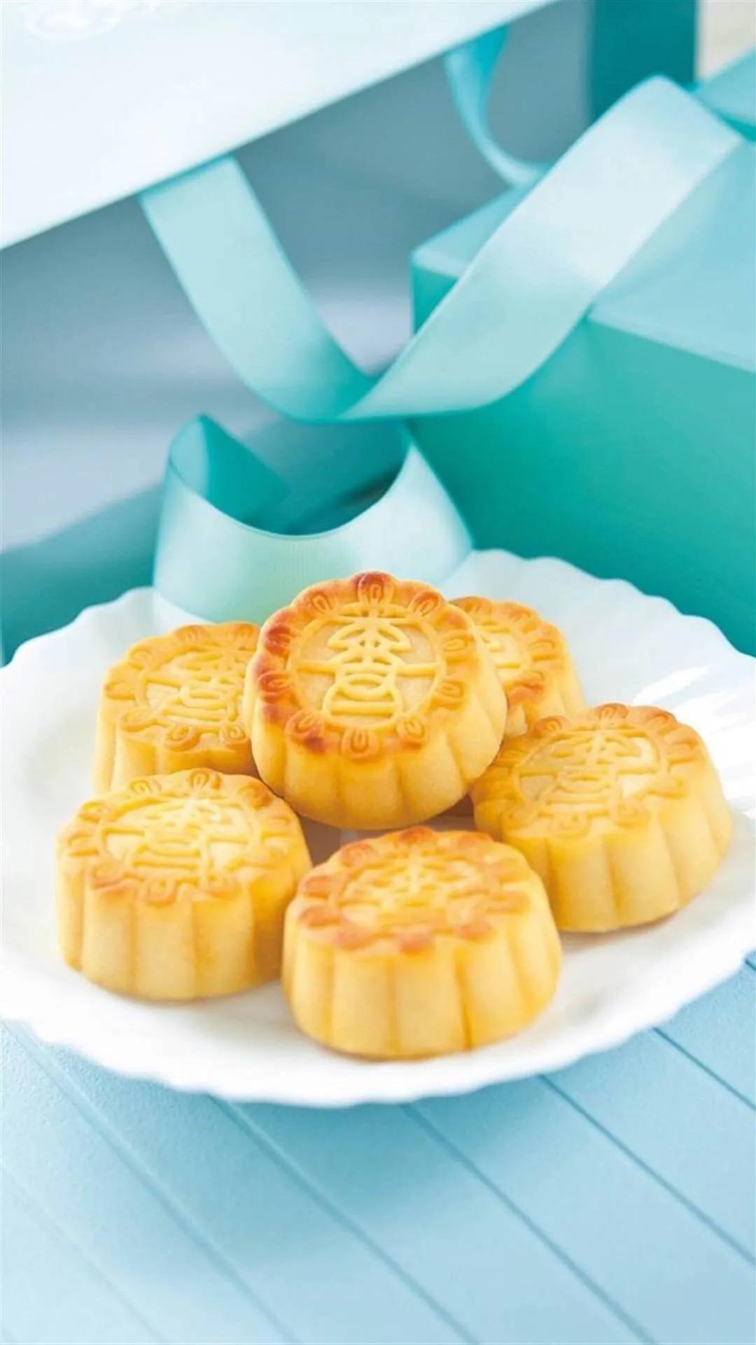 香香甜甜的月饼,中秋月饼壁纸