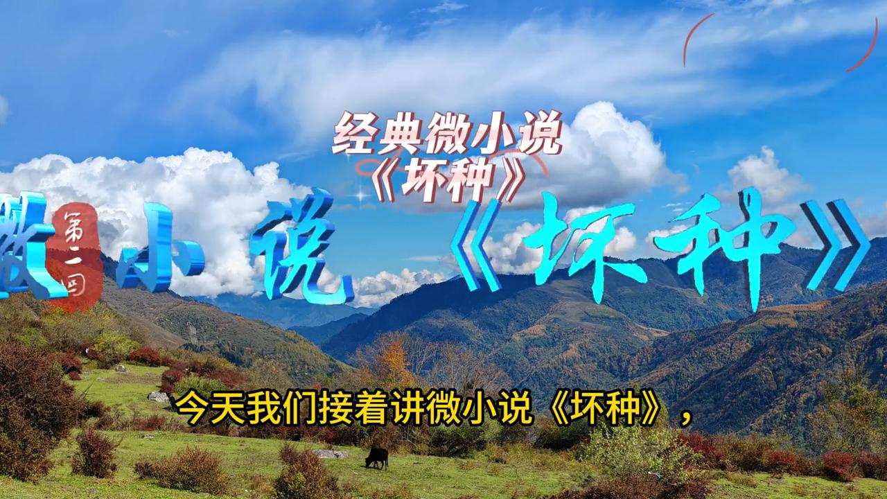 坏种微小说,坏种小说最后的结局