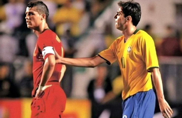 c罗和卡卡的过往,曾经的c罗和卡卡