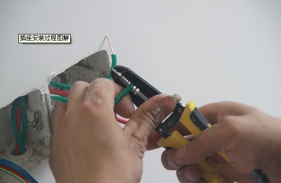 墙壁开关插座安装和接线方法,墙壁开关插座怎样安装图解