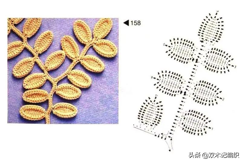 爱尔兰花和叶子大全，最令人心动的钩编之法