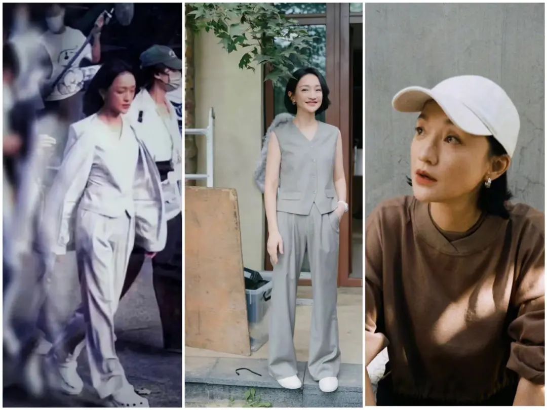 穿大牌西装背200块帆布包，混搭百元球鞋，她演女高管我服！