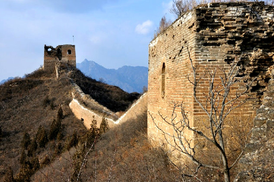 万里长城慕田峪图片,万里长城最精华的部分金山岭