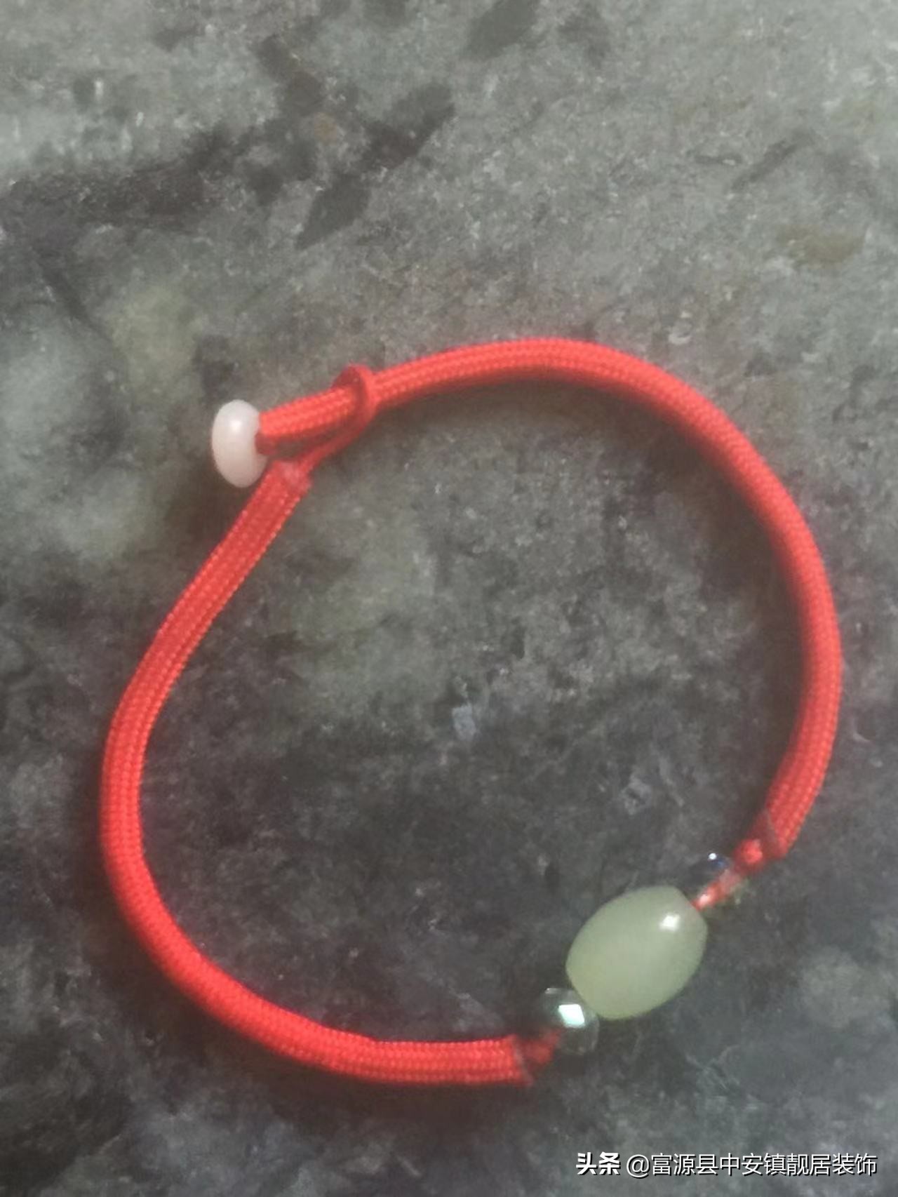 中国结手链颜色搭配,中国结手链结尾扣