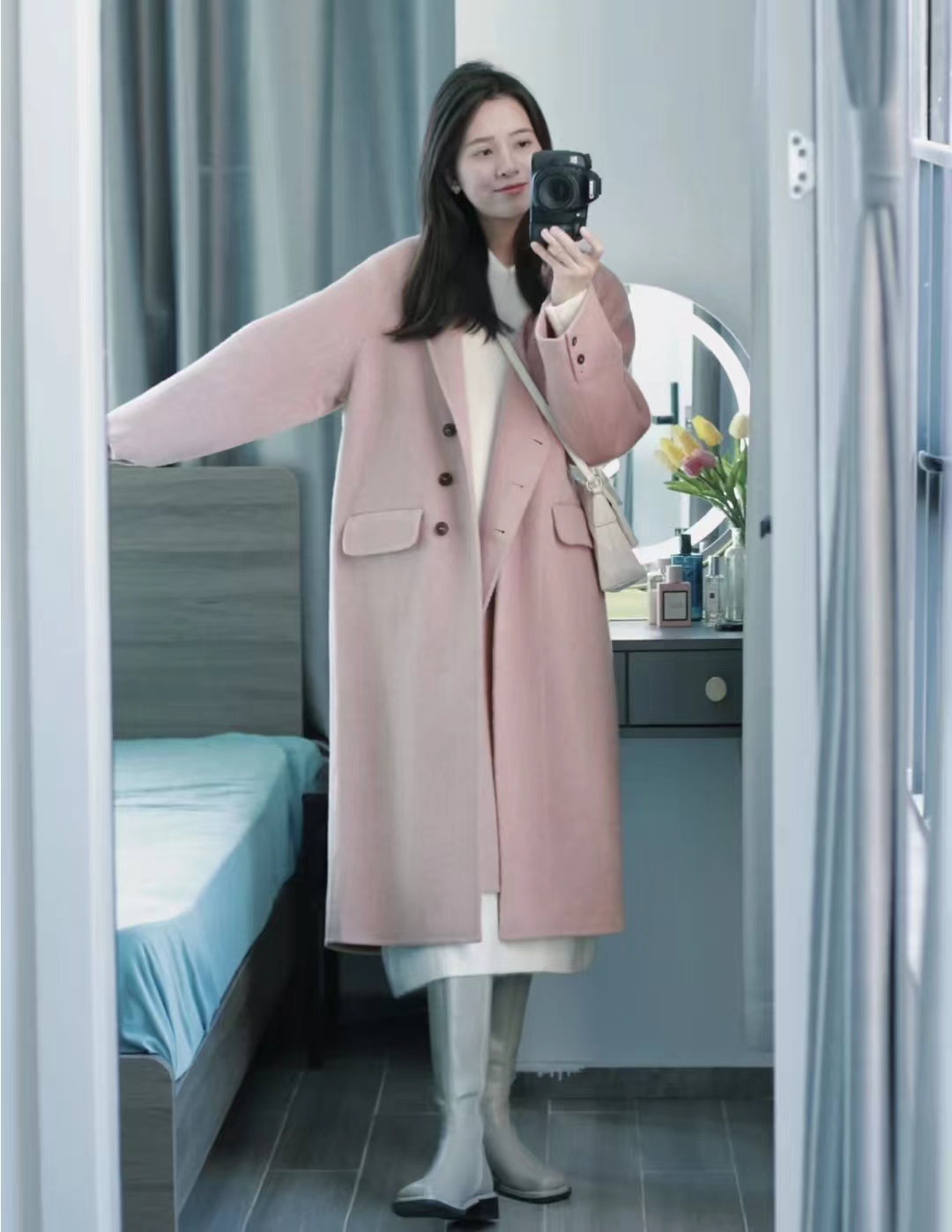 17套非常大气的大衣颜色搭配,穿出大女人高级感