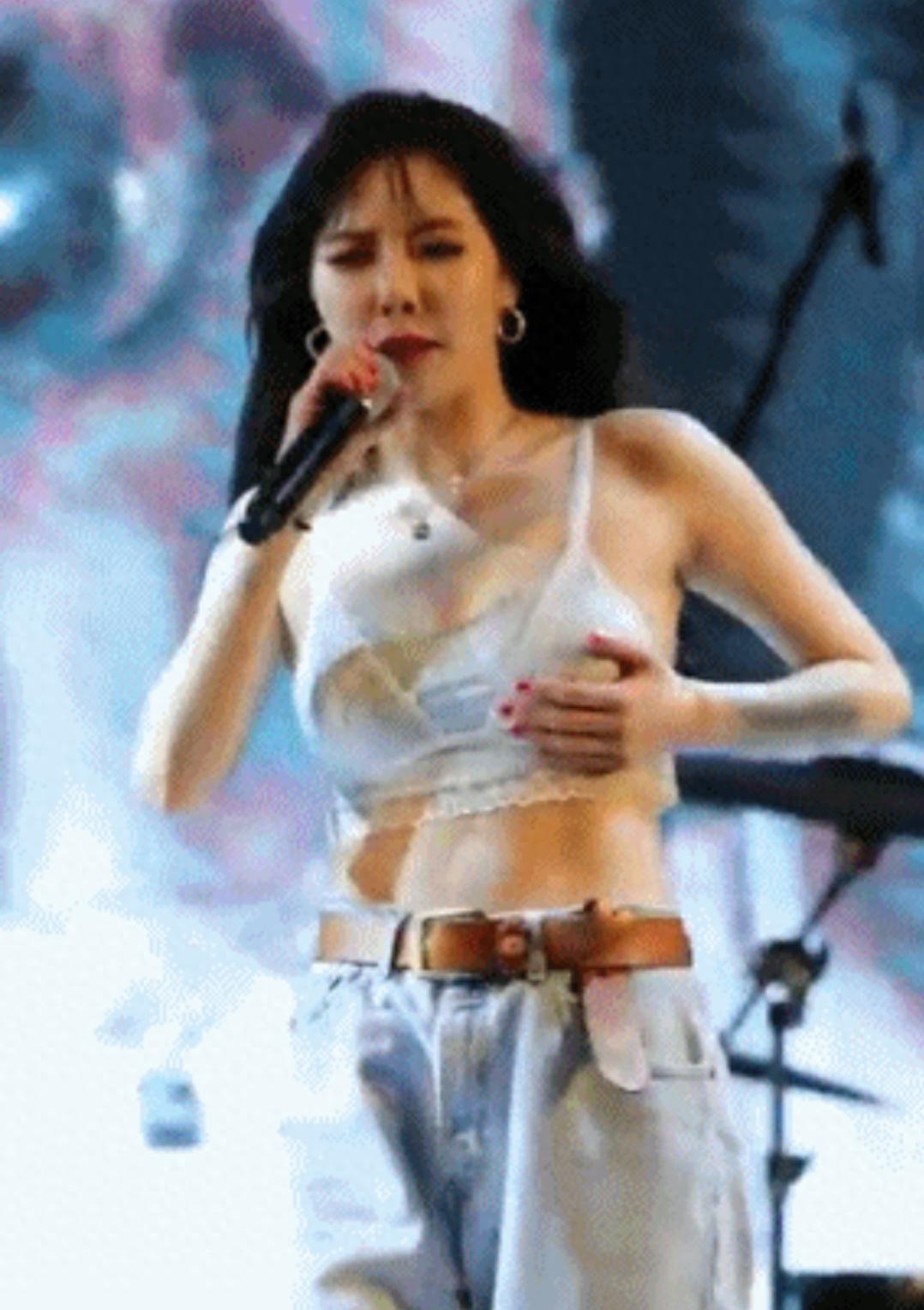 半露*裤内**、露下乳？这些女明星真是把诱惑穿在了身上