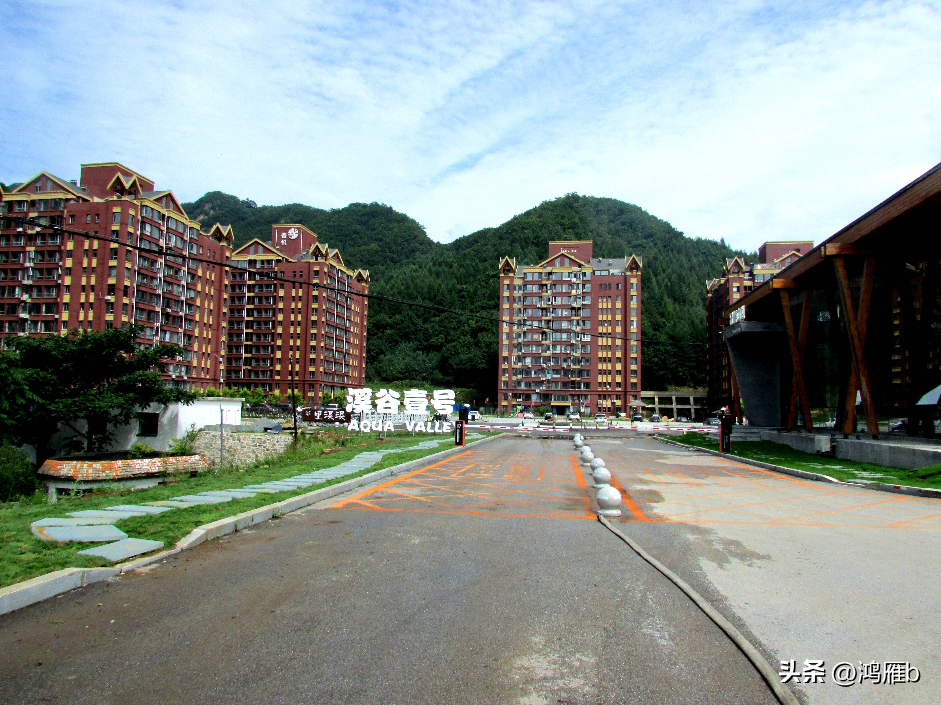 本溪汤沟风景区视频,来到本溪汤沟一步一景的感觉