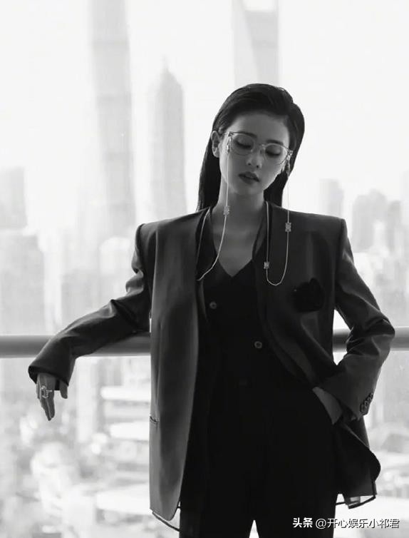 女明星与杨紫,女星西装白鹿