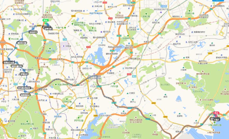深圳市区出发看海攻略最佳线路,深圳看海路线规划