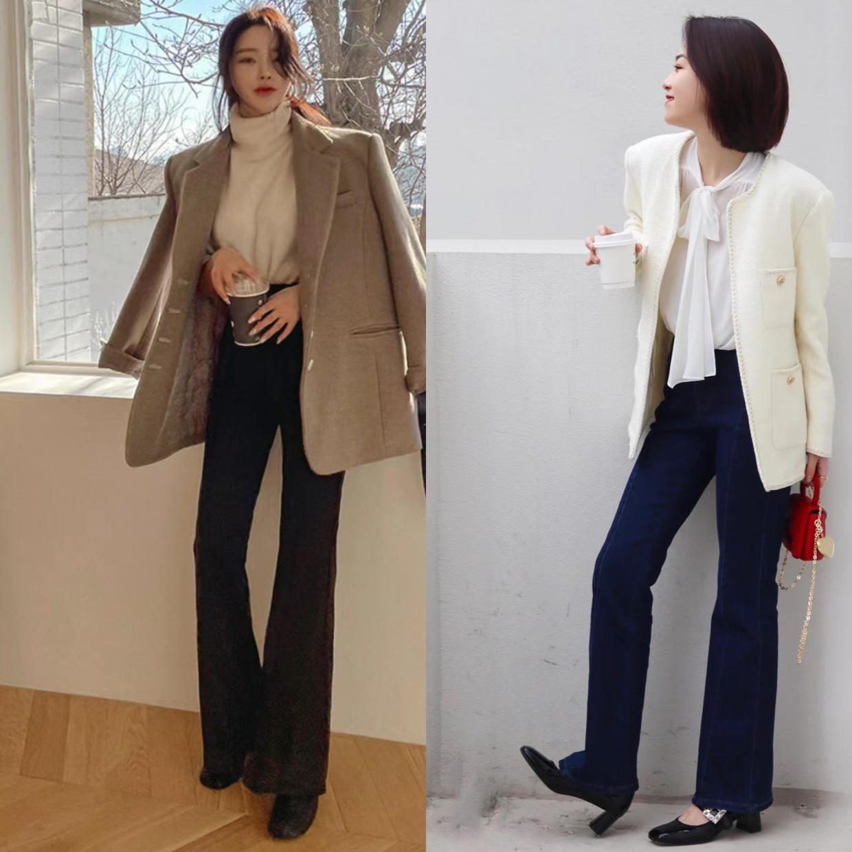 这才是当下最流行的女装,春季最新版哈伦裤穿搭