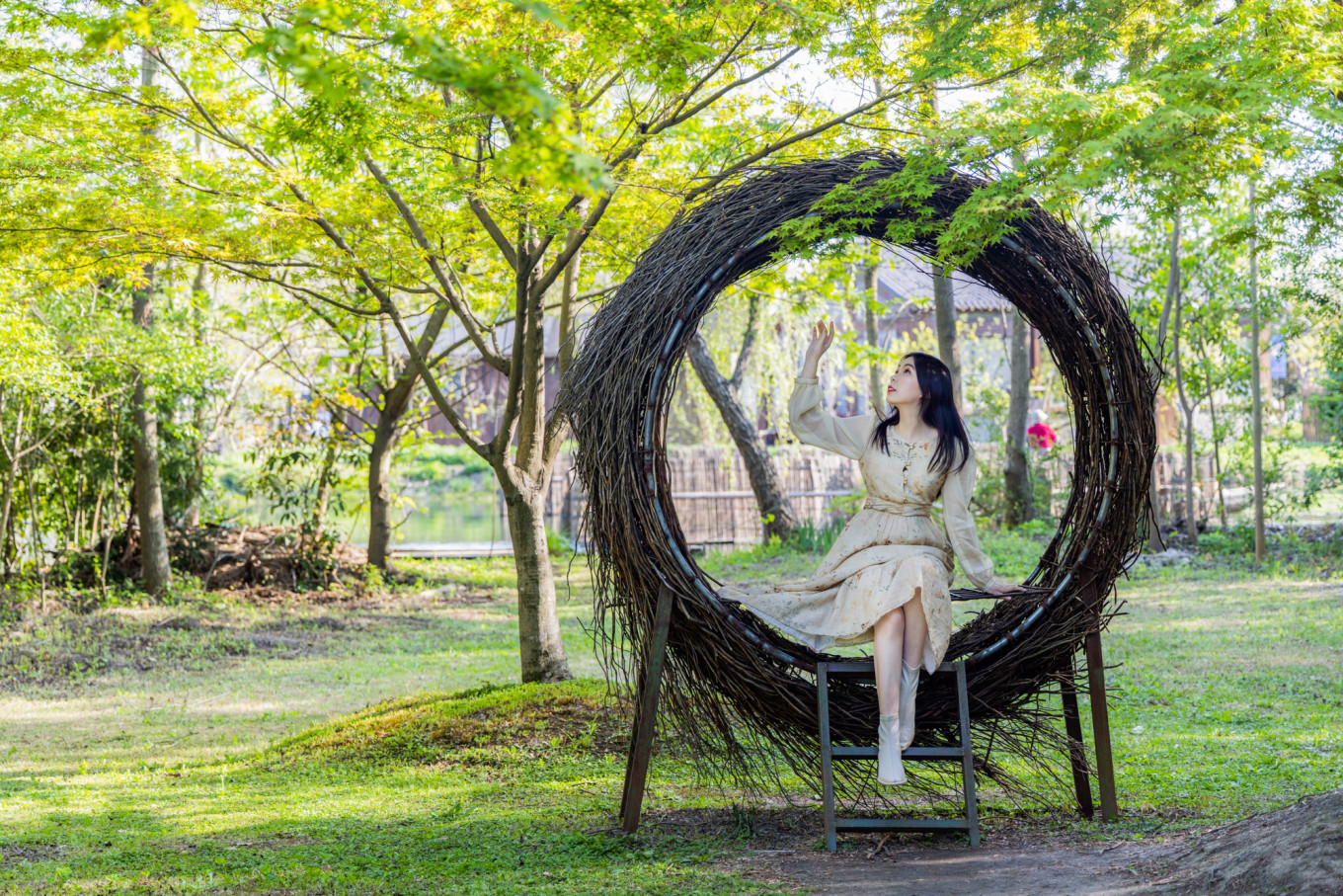 春日下江南杭州,春日下江南古镇