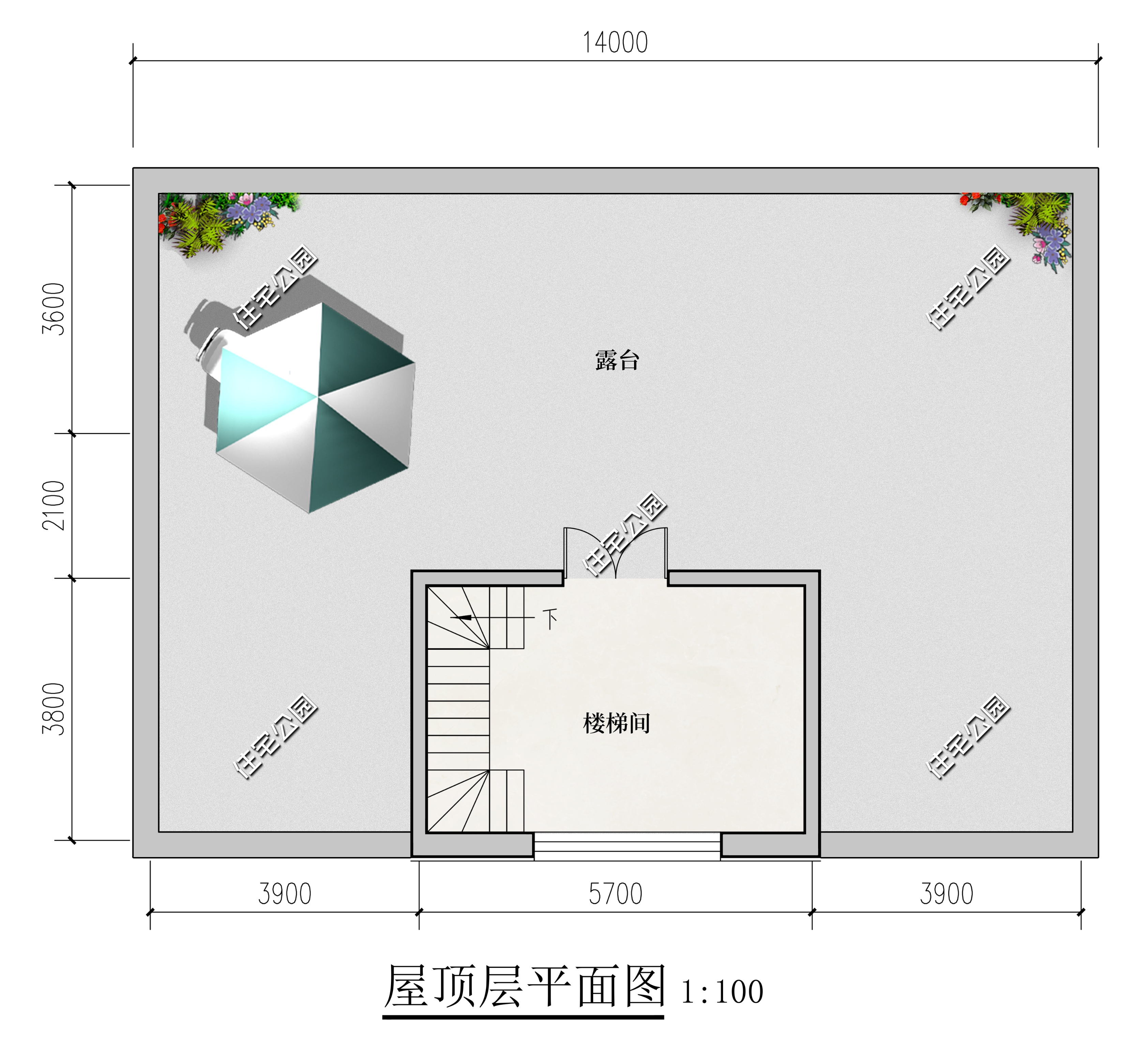 120平4层小型别墅设计现代风,140平米经典休闲别墅外观设计