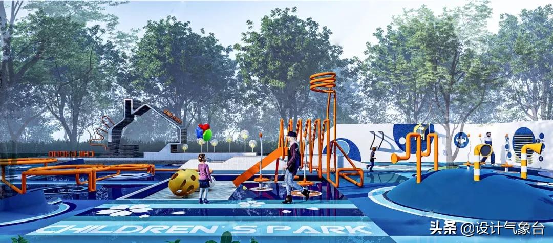 滑梯儿童房间小空间设计,室内儿童游乐场如何设计