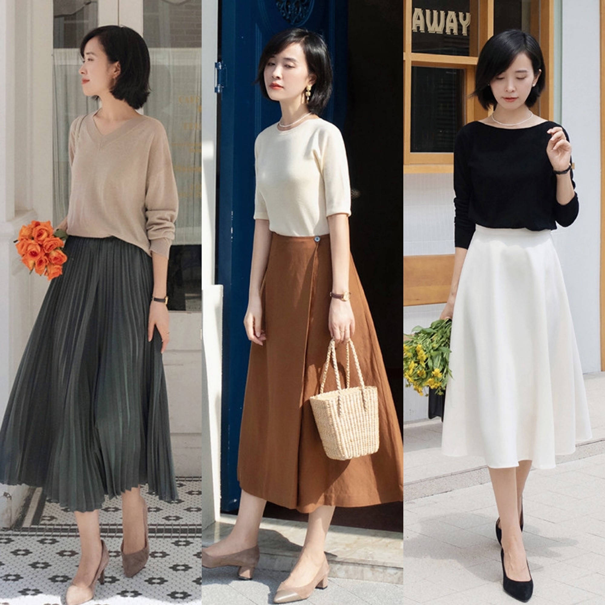 今年最流行的小白鞋小个子穿了,鞋子推荐不要平底鞋