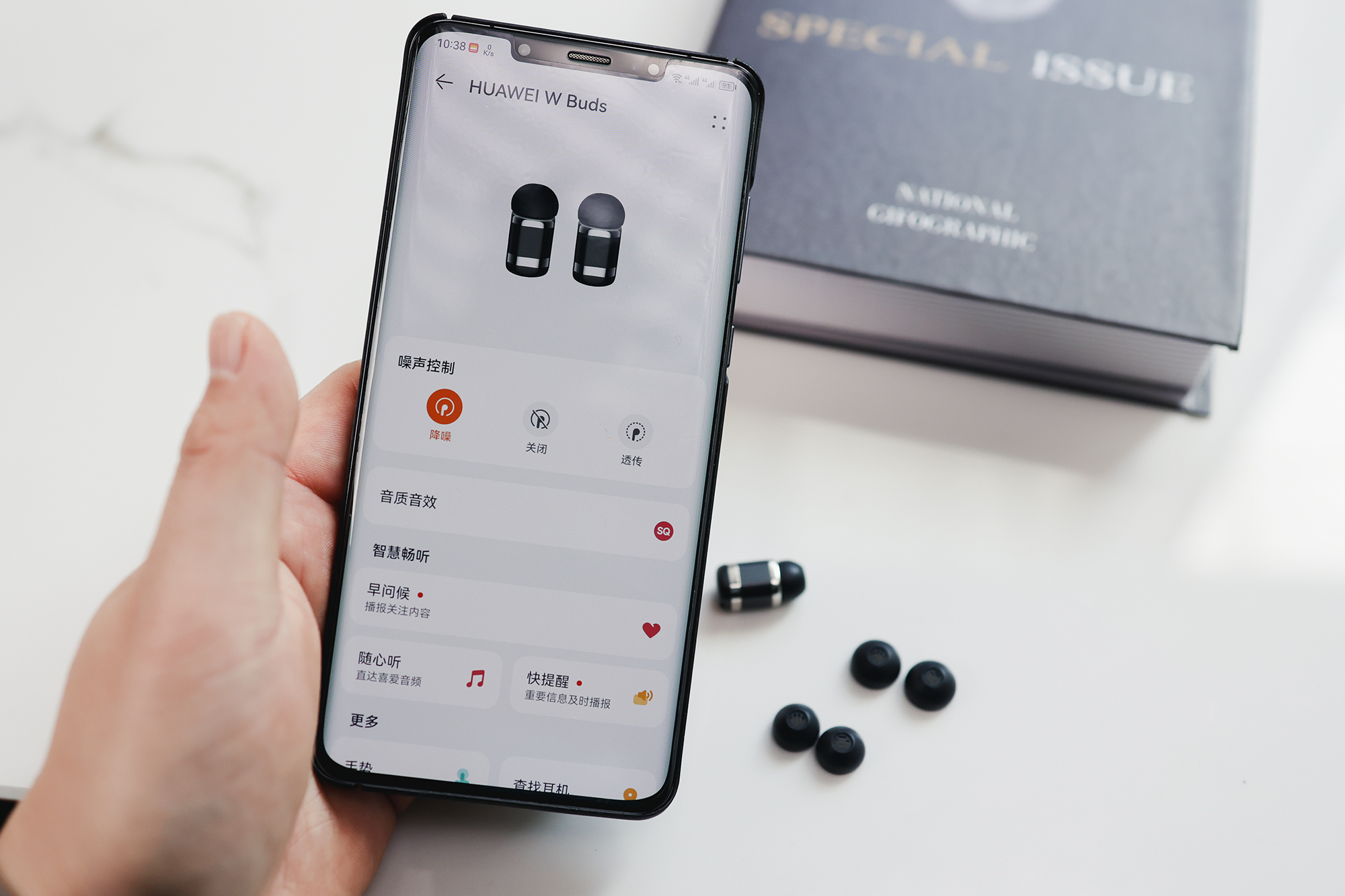 华为Watchbuds耳机手表二合一,华为watchbuds2功能测评