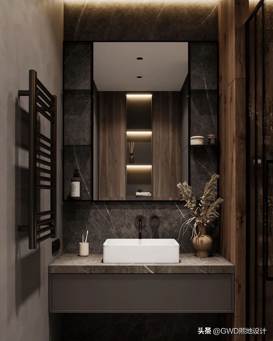 最美卫生间装修效果图,2021最火卫生间设计效果图