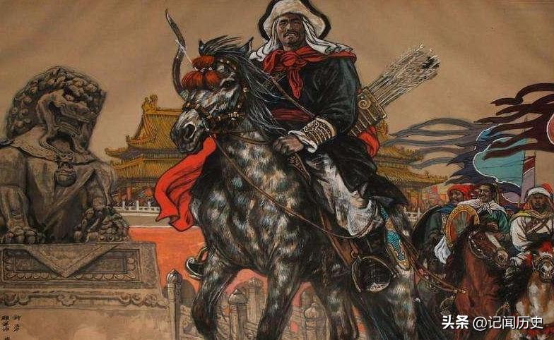 李自成当了42天皇帝，四件事把自己送上绝路，毛主席：决不能当他