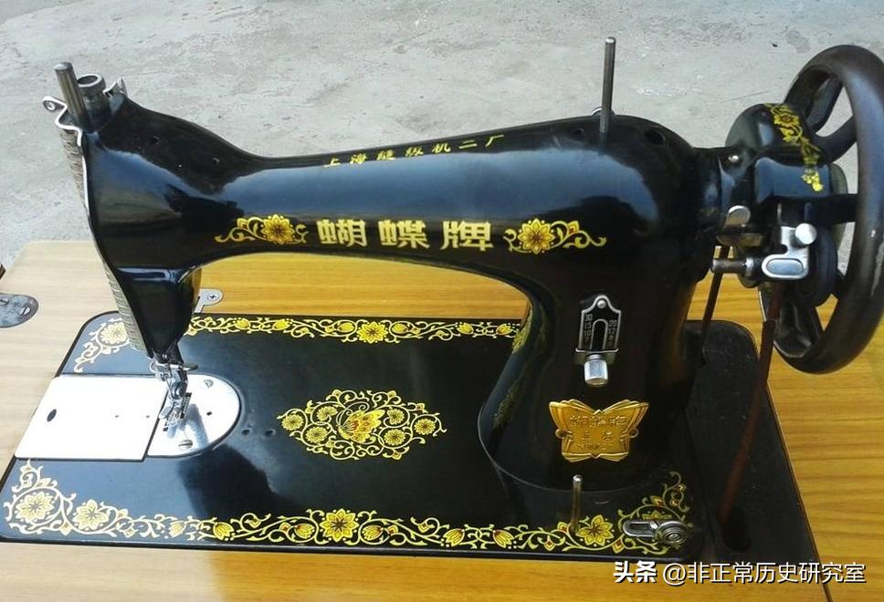 七十年代蝴蝶牌缝纫机,90年代蝴蝶牌缝纫机在当时出名吗