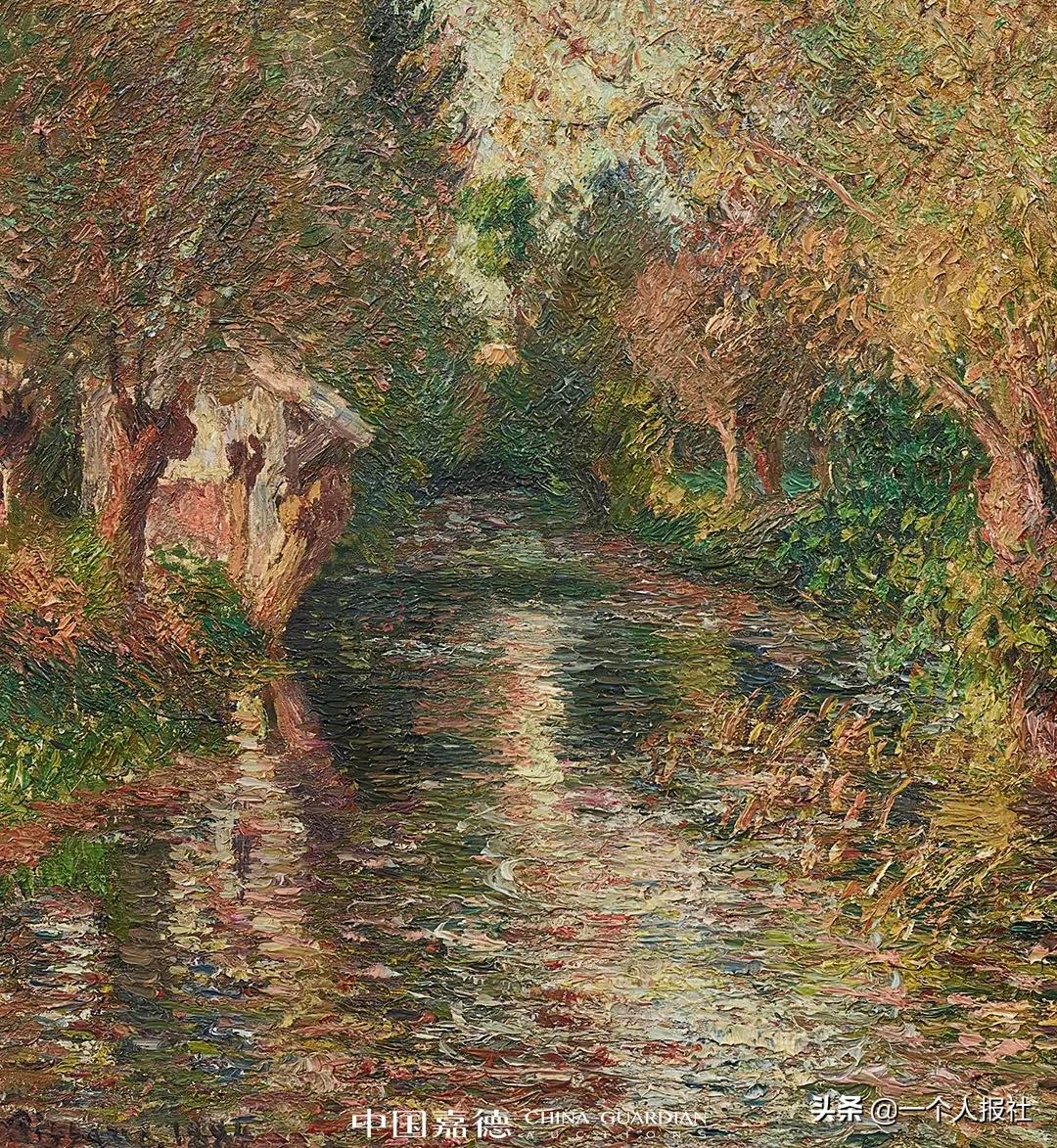 印象派画家克劳德莫奈海洋篇,克劳德莫奈睡莲池