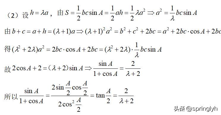 解直角三角形难题,高中解三角形压轴题难题