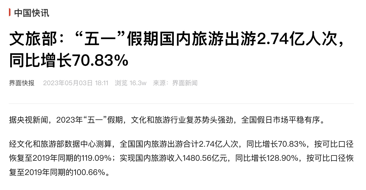 五一假期哪些消费呈现出强劲势头,五一假期消费同比增长什么意思