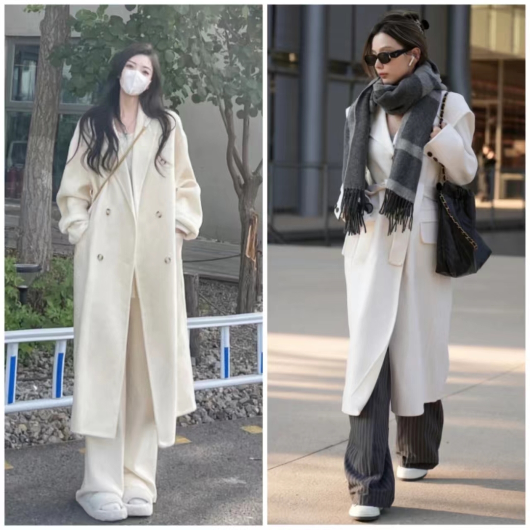 白色搭什么颜色最好看冬季女士,秋冬搭配什么颜色显白