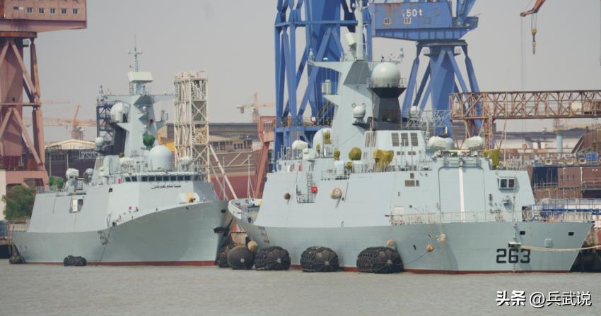 国产054AP加速！沪东一次交付两艘，巴方4艘054AP在印度洋横着走