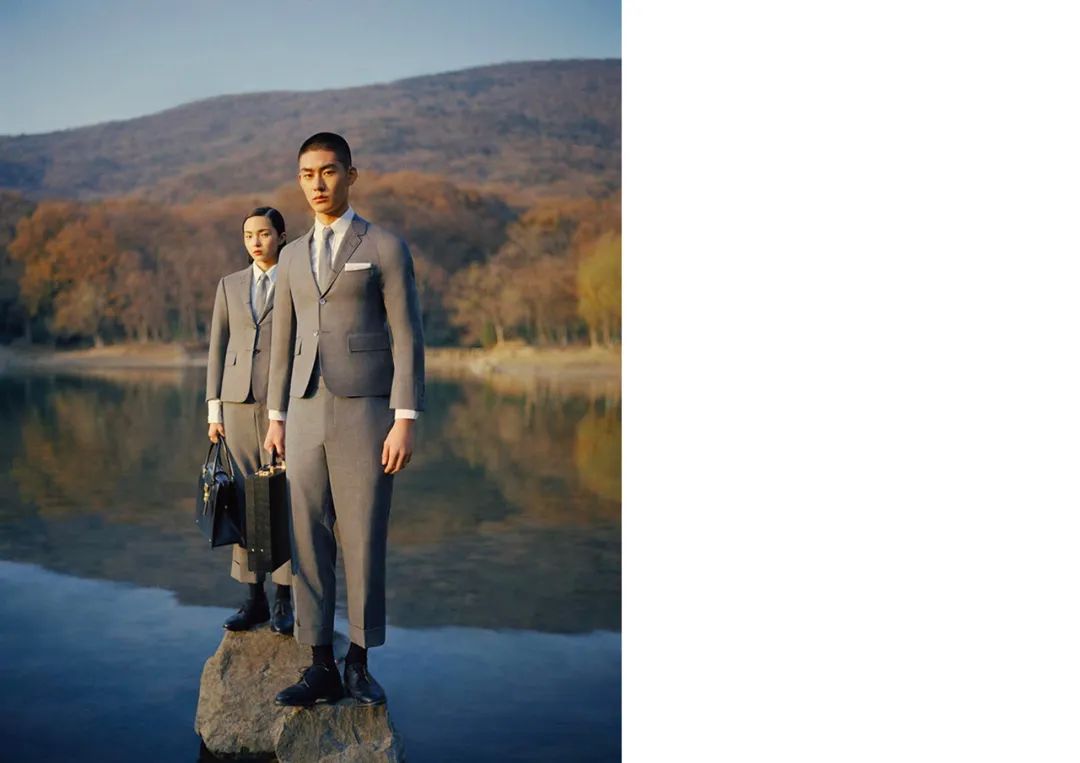 杂志中的thombrowne,最适合thombrowne的明星