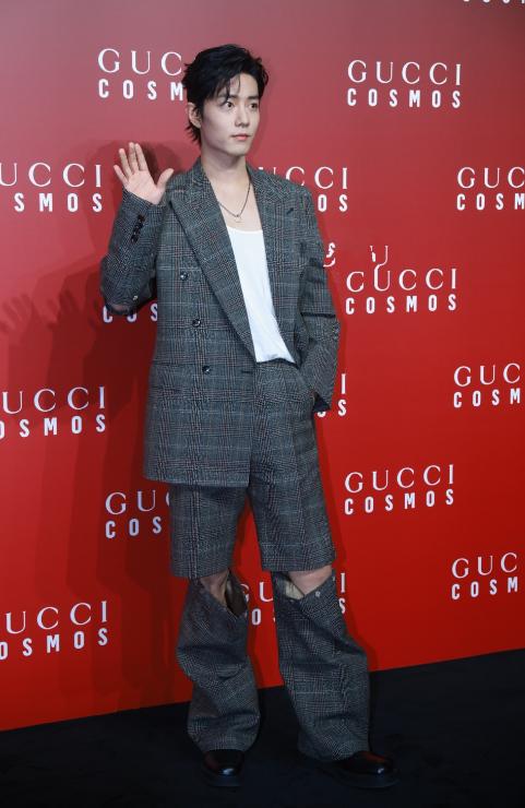 gucci红毯宋佳,段奕宏gucci红毯图片