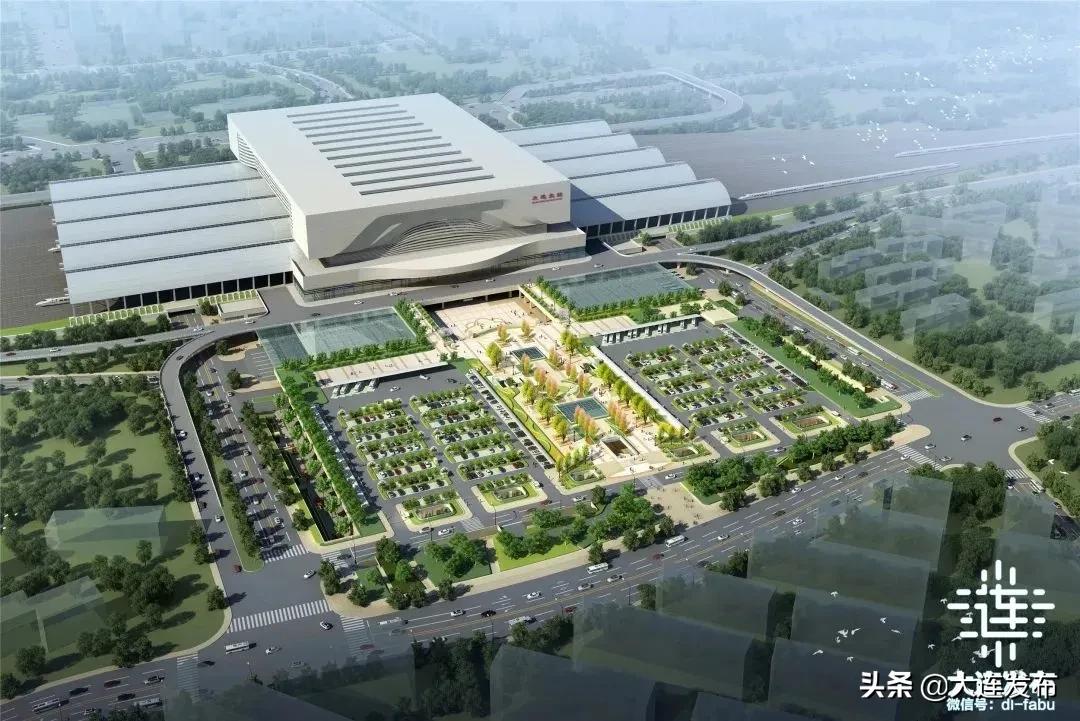 大连北站最近图片,大连北站以前是什么面貌